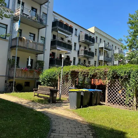 City-Appartment Im Bachhviertel Leipzig Buitenkant foto
